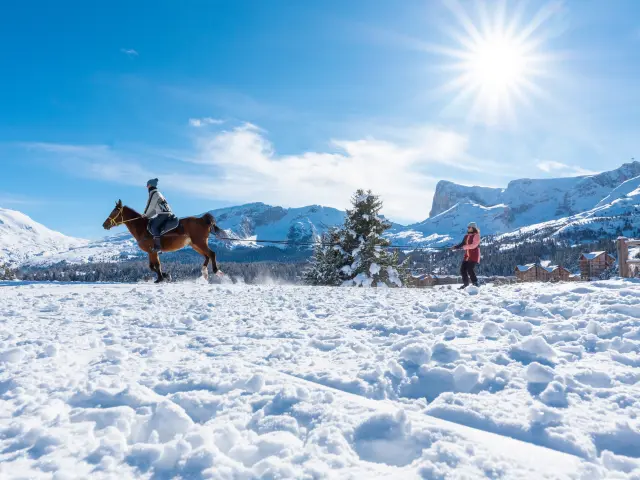 Activités Ski Joëring