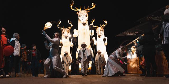 Winter Sfeer Resorts Wandelen Kerst Ot Le Devoluy 28 12 2022 17